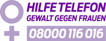 Logo des Hilfetelefons Gewalt gegen Frauen | Externer Link zur Seite:  »Online Beratung«  (Seite ffnet im neuen Fenster)