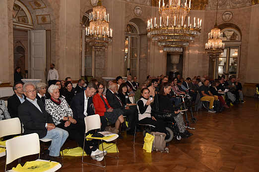 60 Jahre Landesverband: ein Grund zum Feiern! Rund 100 Gäste kamen zum Festakt ins Residenzschloss Ludwigsburg<br>Foto: © Klaus Füßinger
