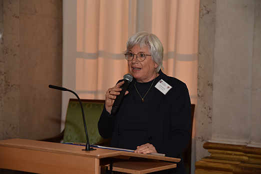 Schlusswort der stellvertretenden LVKM-Vorsitzenden Jutta Hertneck<br>Foto: © Klaus Füßinger