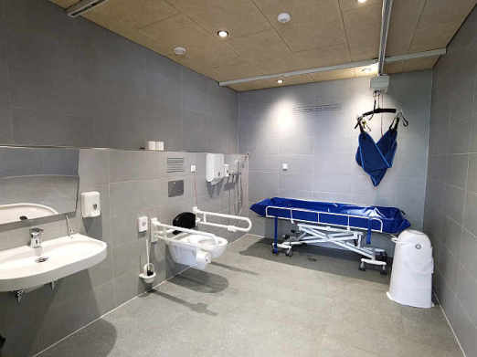 Beispiel einer „Toilette für alle“