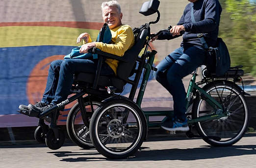 Radfahren macht Spaß und ist gesund. Es gibt jede Menge Spezialräder, die es auch Menschen mit Behinderungen ermöglichen, mit dem Rad unterwegs zu sein.<br>Foto © Spezialradmesse Freiburg 2026